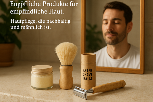 Natürliche Pflege für Sensible Männerhaut: Sanfte Hilfe für Ihre Rasur