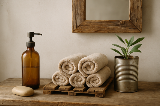 Kreative Upcycling-Ideen für ein nachhaltiges Badezimmer