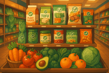 Vegan Einkaufen leicht gemacht: Gütesiegel und Einkaufsführer für bewusstes Shoppen