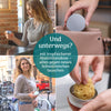 Praktische Aufbewahrung der Menstruationsschwämmchen unterwegs mit tropfsicherer Aluminiumdose – hygienisch und einfach nachfüllbar